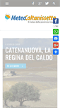 Mobile Screenshot of meteocaltanissetta.it